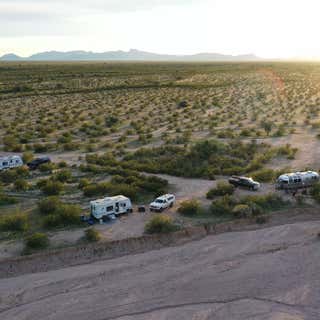 Gunsight Wash Dispersed Camping