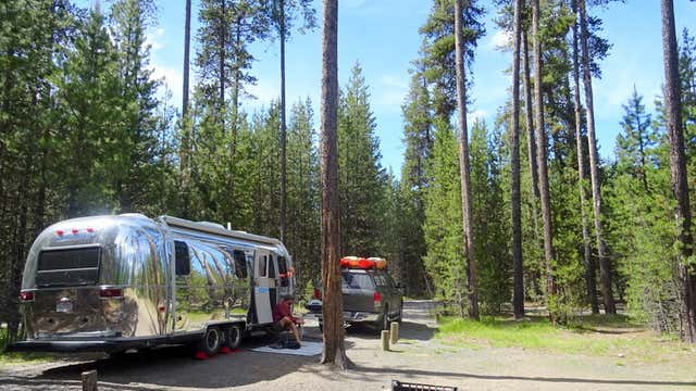 Lava camp lake campground best sale