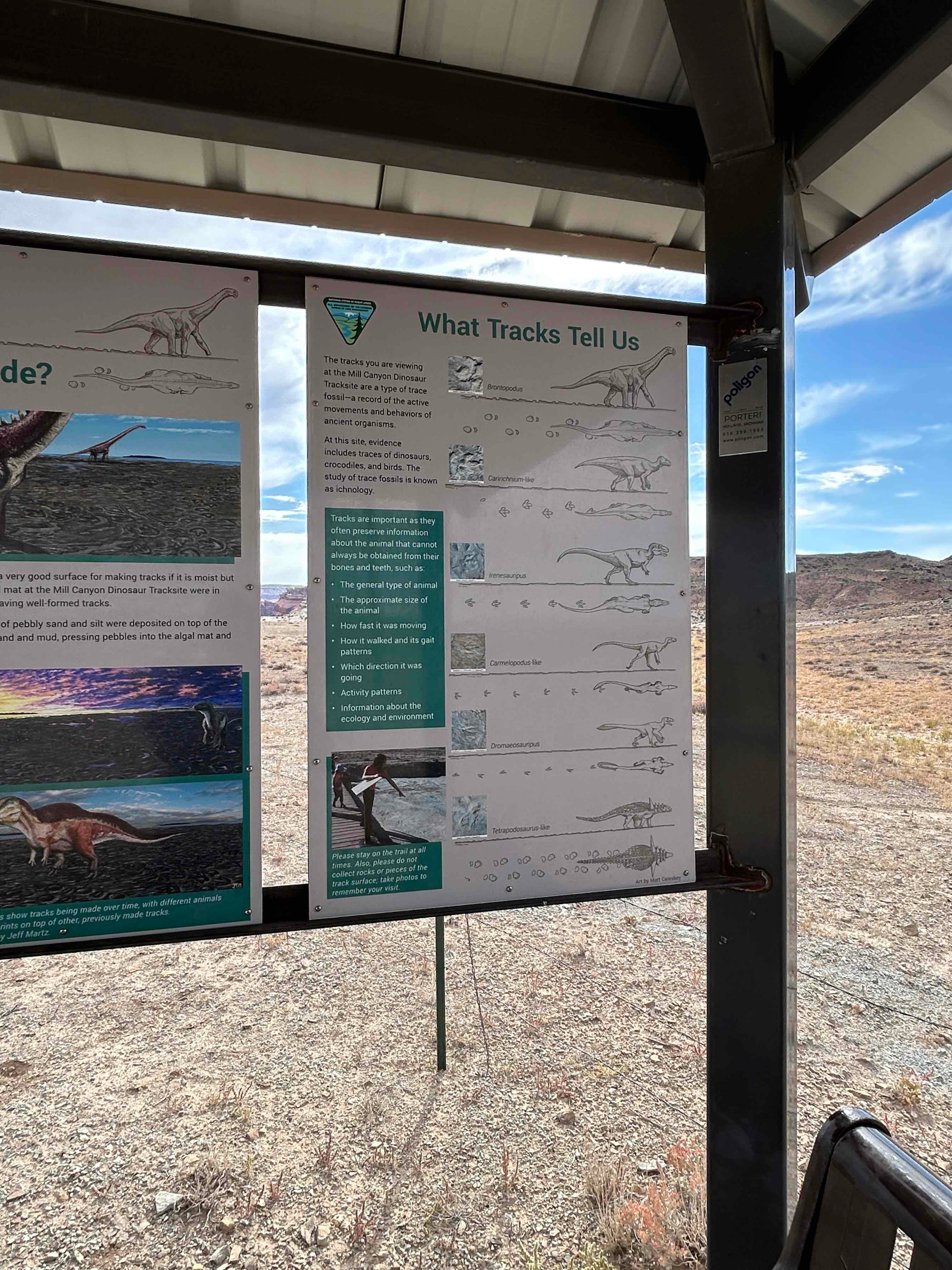 Mill Canyon Dinosaur Trail