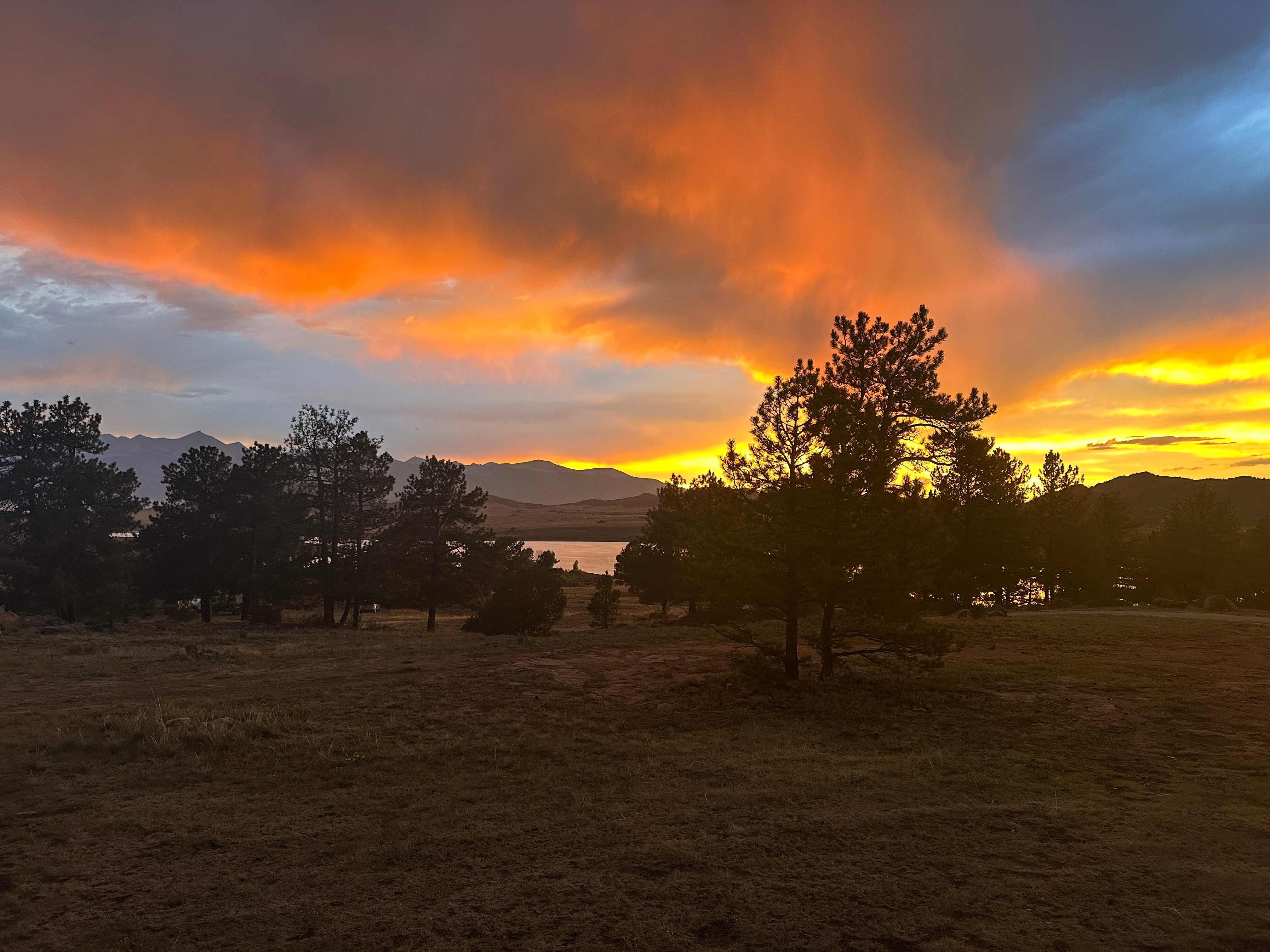 DeWeese Reservoir Dispersed Camping