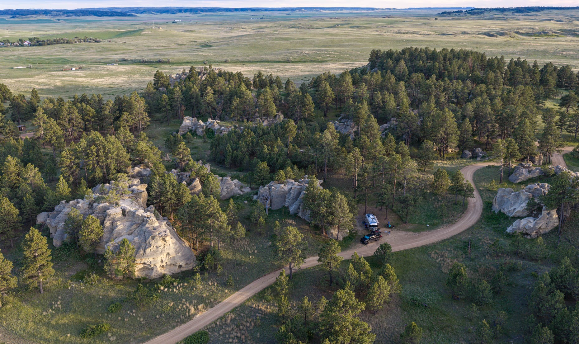 Medicine Rocks State Park Campground