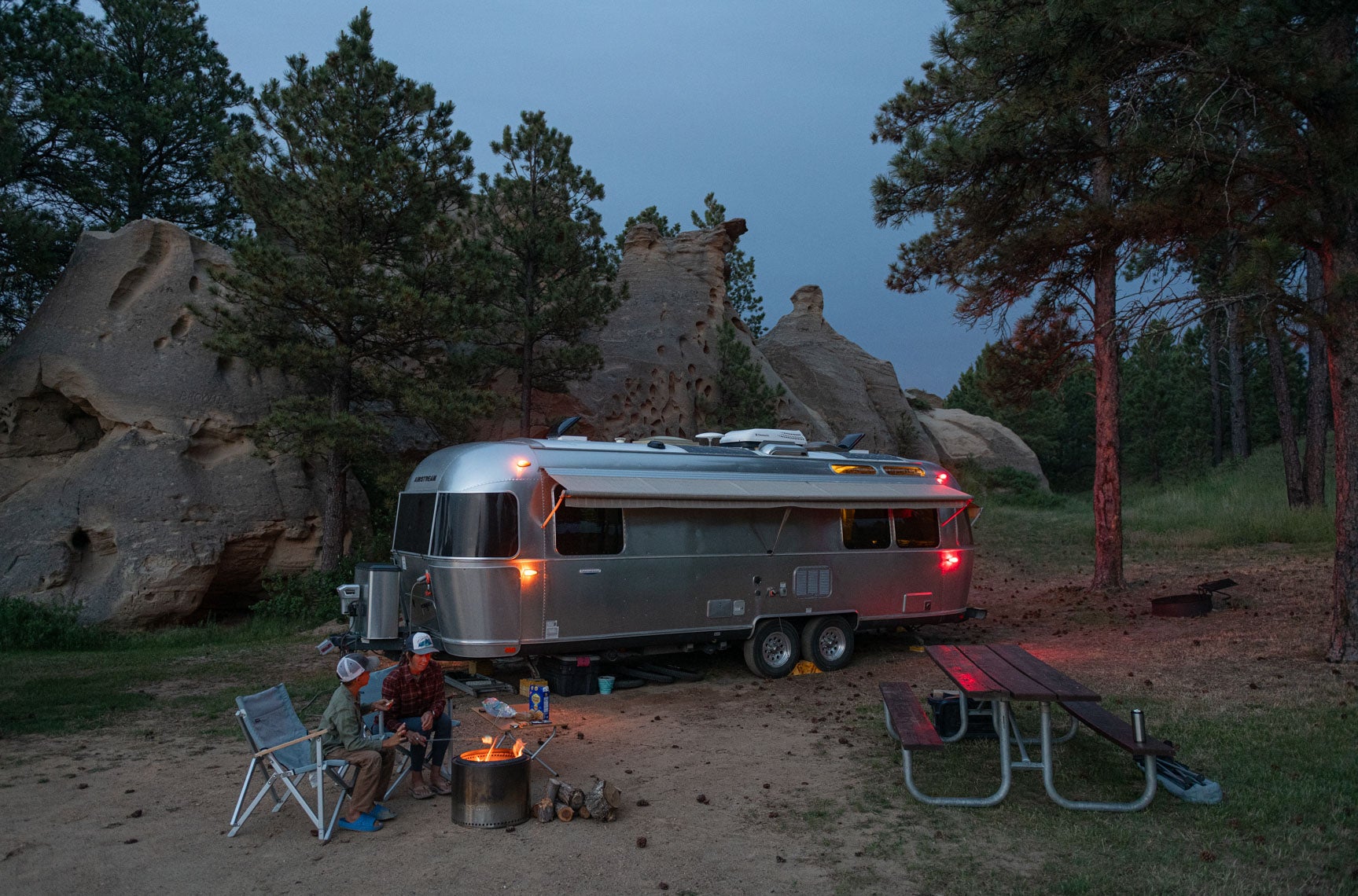 Medicine Rocks State Park Campground