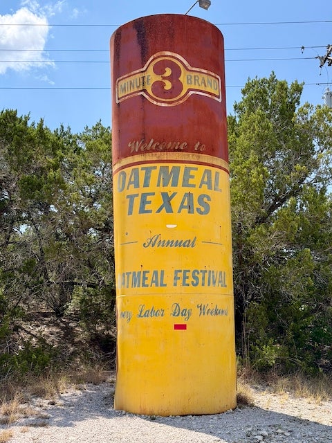Giant Can Of Oatmeal