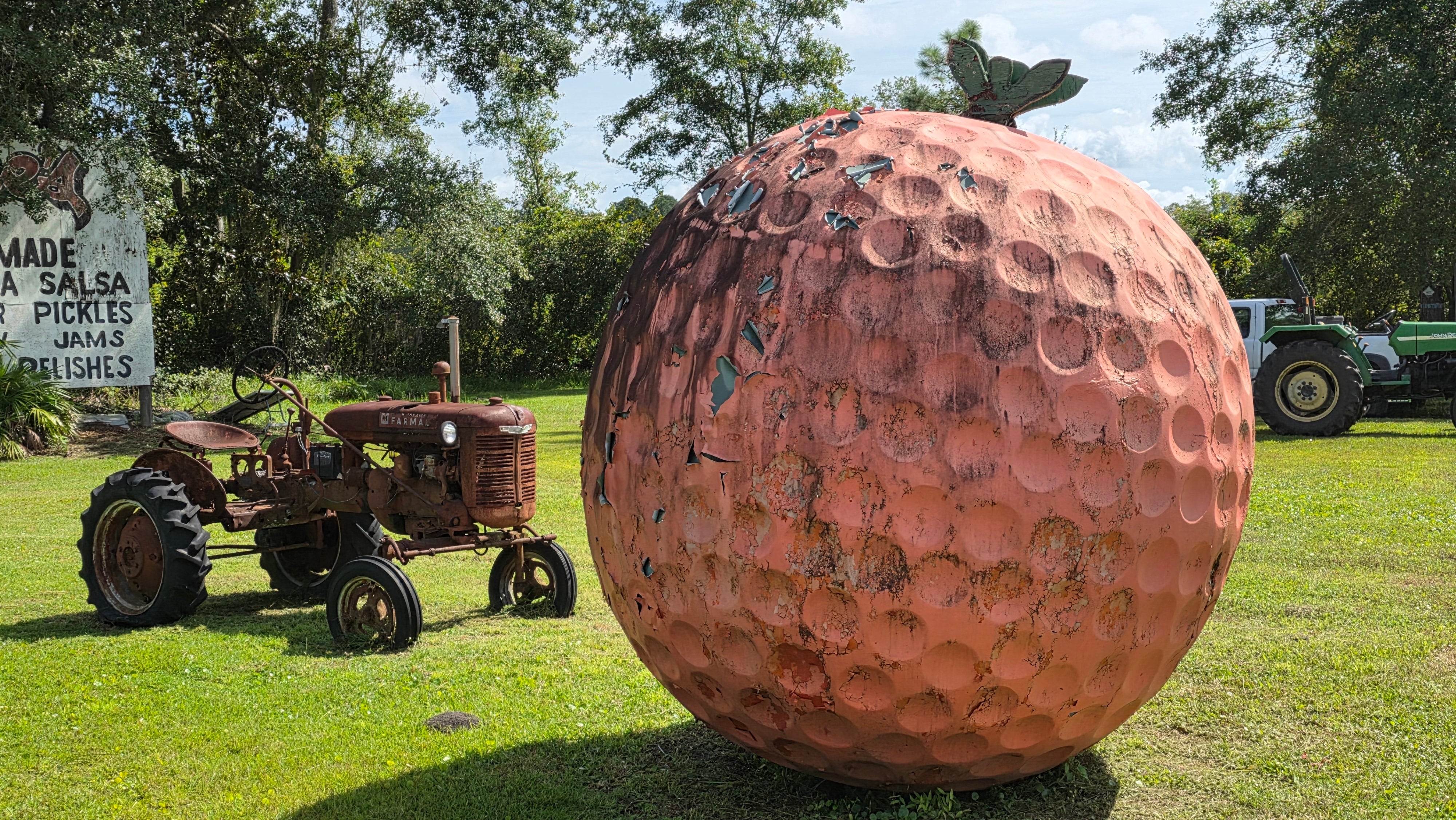 Big Golf Ball Orange