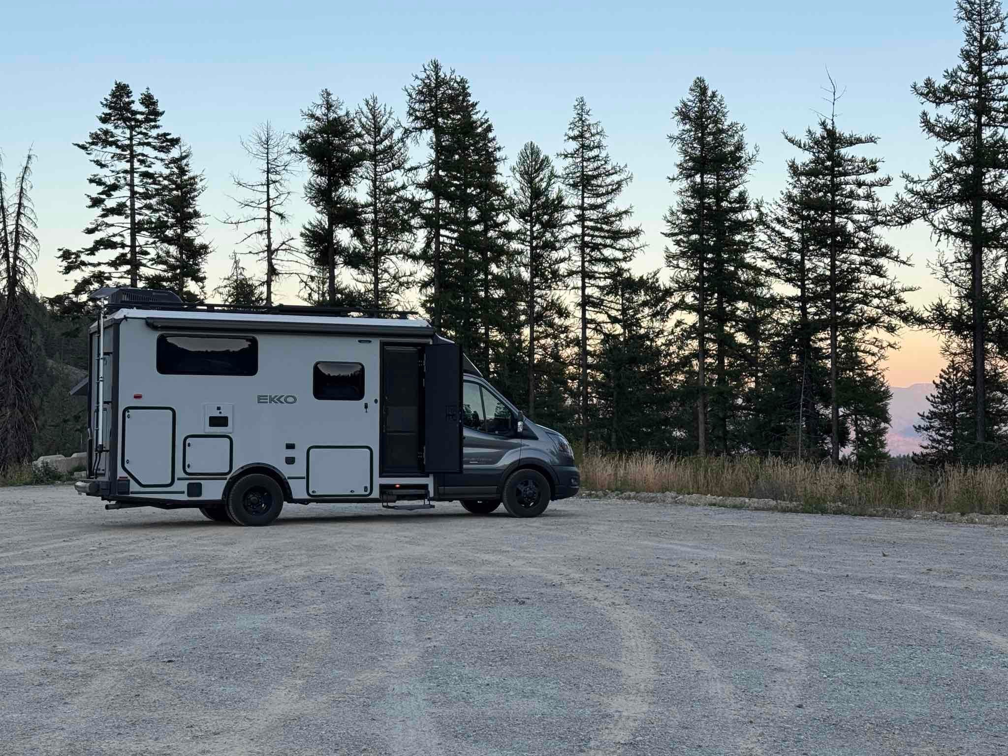 Fire Station RV Parking Lot