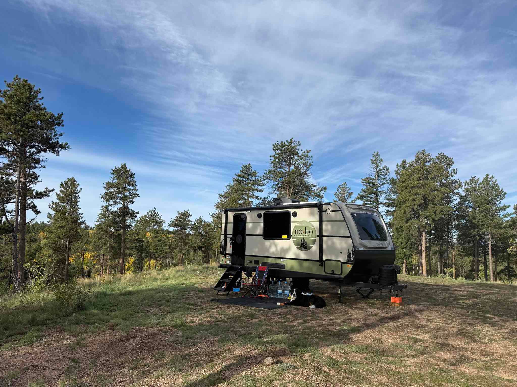 Manchester Creek Road Dispersed Camping