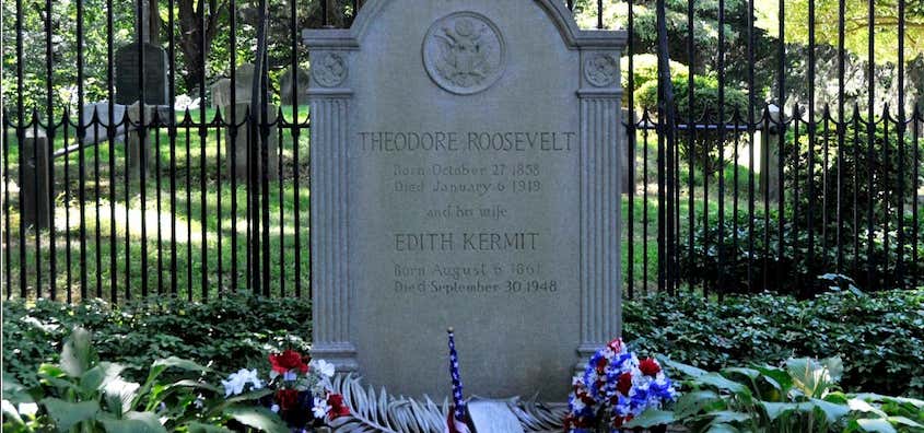 Photo of Theodore Roosevelt Gravesite