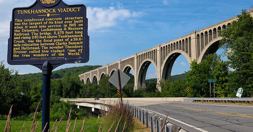 Tunkhannock Viaduct, Nicholson Roadtrippers