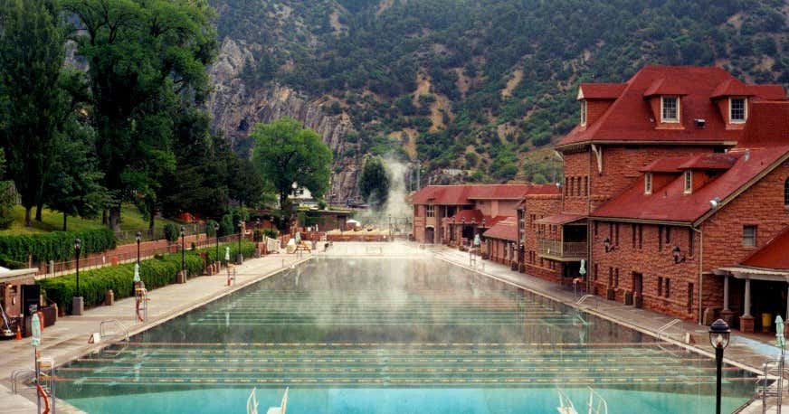 Glenwood Hot Springs Lodge And Pool Glenwood Springs Roadtrippers 