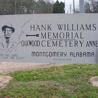 Hank Williams Grave- Oakwood Annex Cemetery