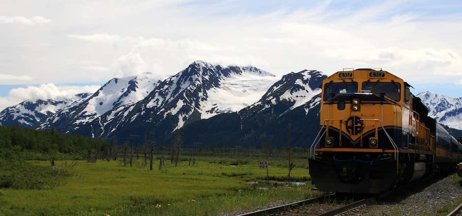 Photo of Alaska Railroad Train Station -  Anchorage