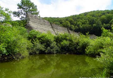 Photo of Austin Dam Burst Site