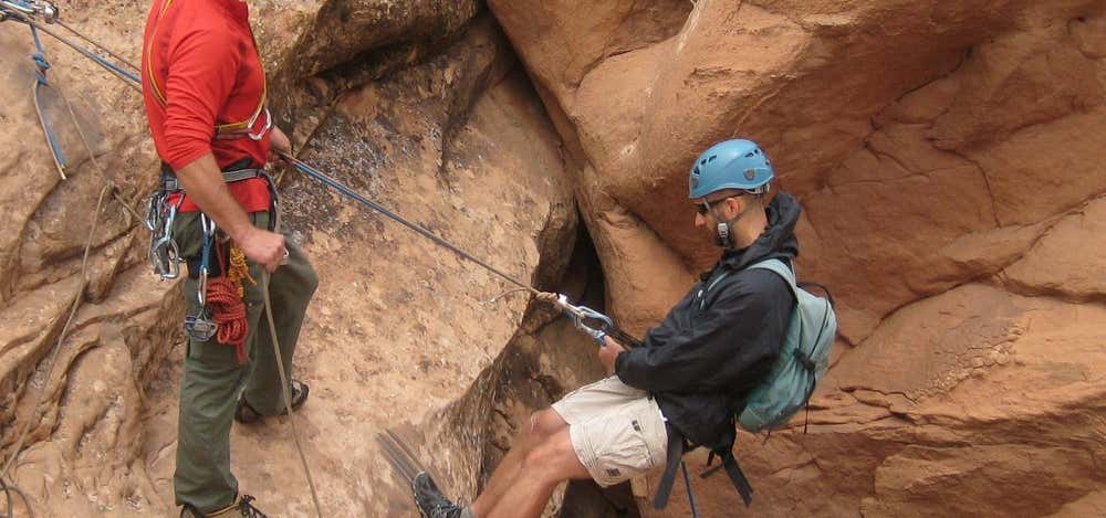 Photo of Moab Canyoneering & Rock Climbing: Moab Cliffs & Canyons