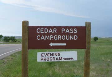 Photo of Badlands National Park Cedar Pass Campground