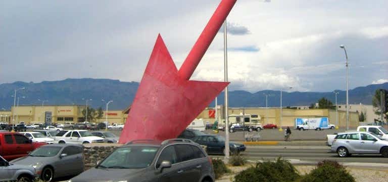 Photo of Giant Red Arrow