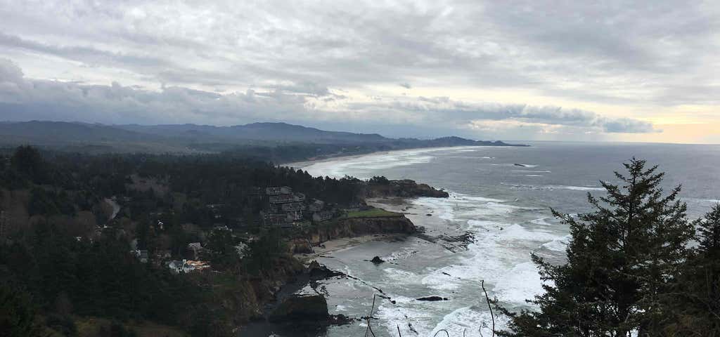 Photo of The Lookout At Cape Foulweather. Otter Rock, Or