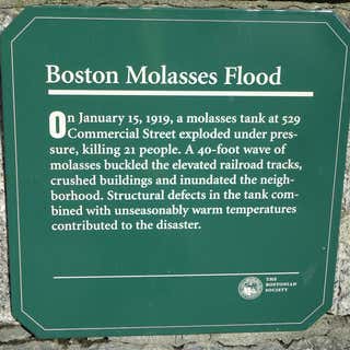 Boston Molasses Flood Memorial