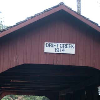 Drift Creek Covered Bridge