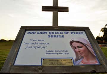 Photo of Our Lady Queen of Peace Statue
