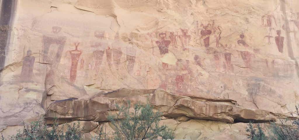 Photo of Sego Canyon Petroglyphs