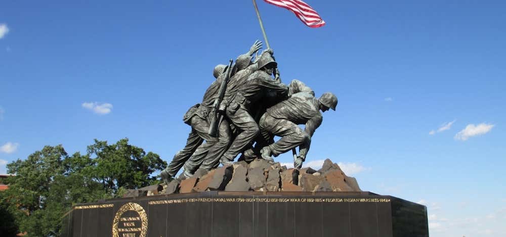 Photo of Marine Corps War Memorial