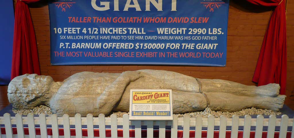 Photo of Cardiff Giant at Farmers Museum