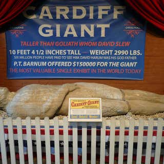 Cardiff Giant at Farmers Museum
