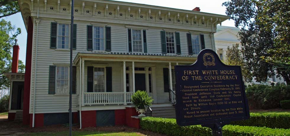 Photo of First White House of the Confederacy