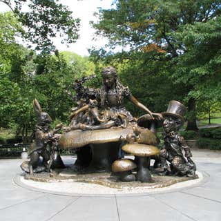 Alice in Wonderland Sculpture
