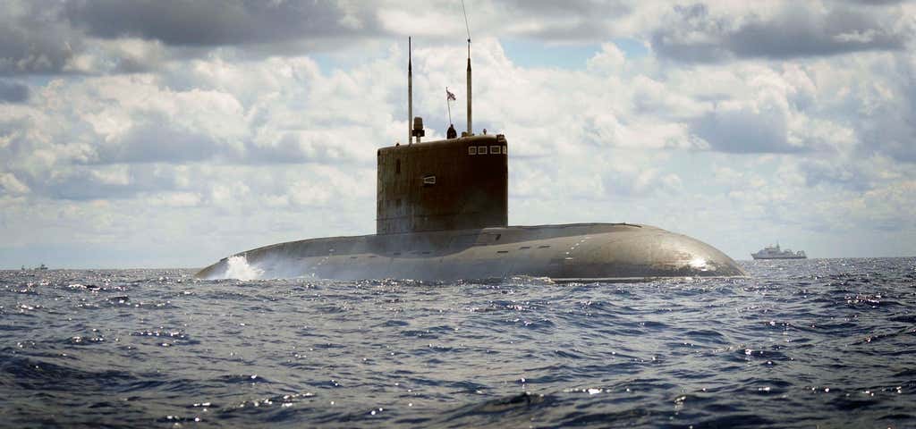 Photo of Soviet Cobra Submarine