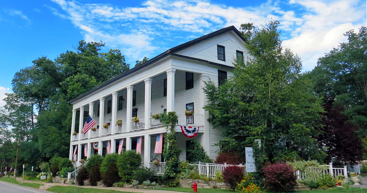 The American Hotel Restaurant, Sharon Springs Roadtrippers