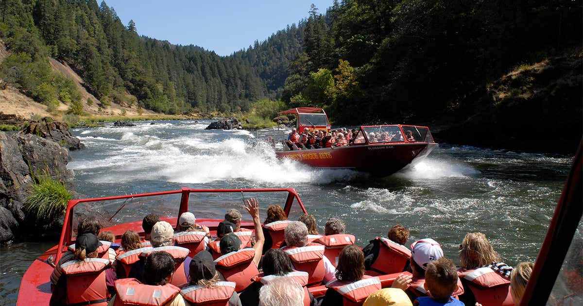 Jerry's Rogue Jets Oregon's Only Mail Boat Tour! Trip Roadtrippers