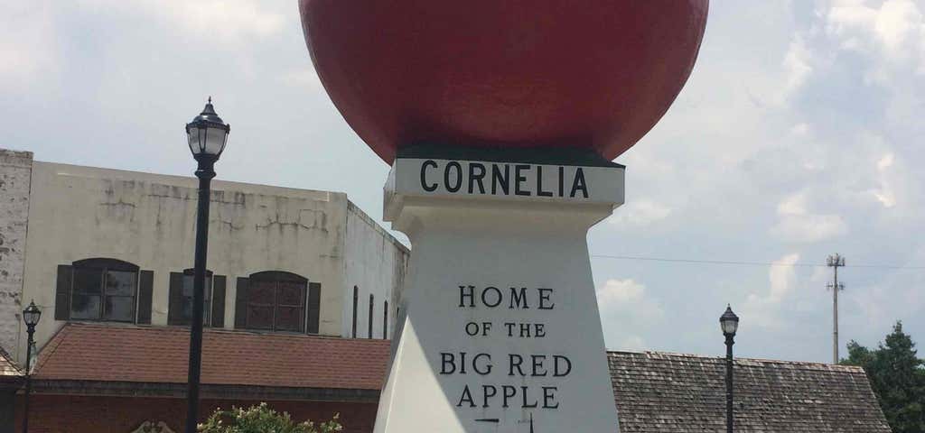 Photo of Big Red Apple Monument