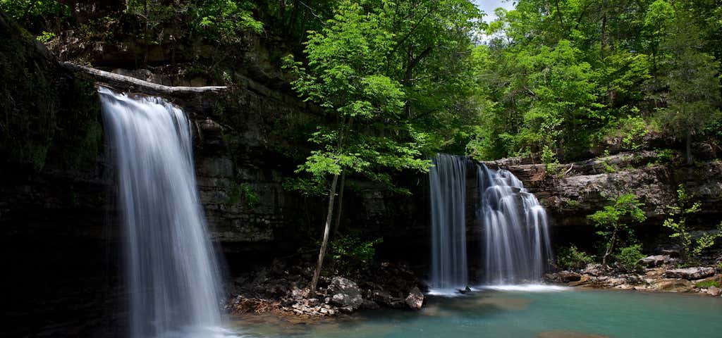 Photo of Twin Falls in Richland Creek