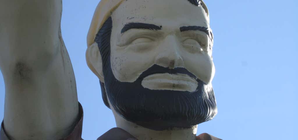 Photo of Louie the Lumberjack Statue