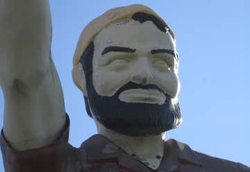 Photo of Louie the Lumberjack Statue