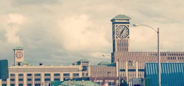 Photo of Rockwell Automation Headquarters and Allen Bradley Clock Tower