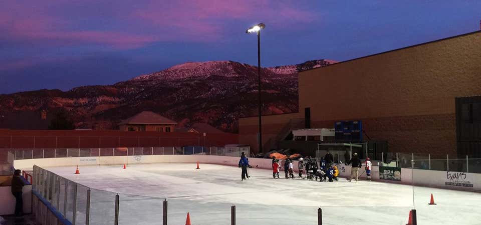 Photo of The Glacier Community Ice Rink In Cedar City It