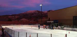 The Glacier Community Ice Rink In Cedar City It