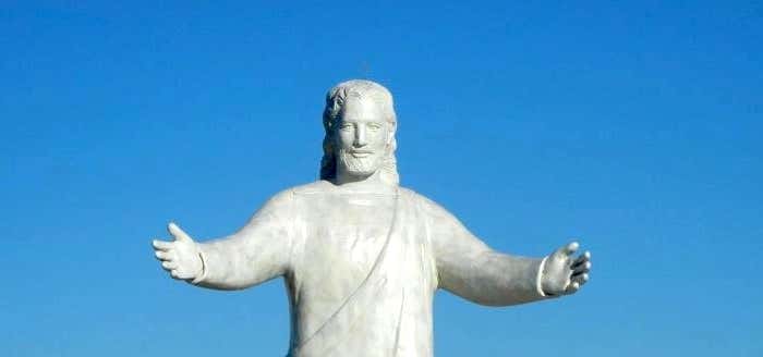 Photo of Lux Mundi Statue or Five Dollar Footlong Jesus