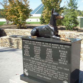 War Dog Memorial Statue