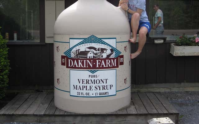 Big Maple Syrup Jug