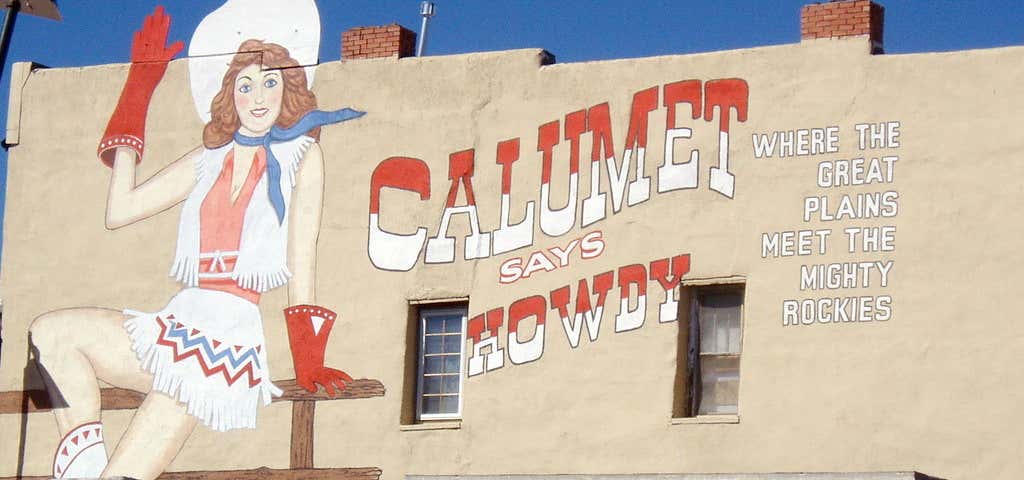 Photo of Calumet Sign From Red Dawn