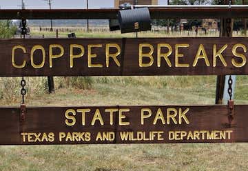 Photo of Copper Breaks State Park
