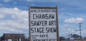 Chainsaw Sawyer Art Stage Show