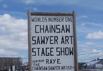 Photo of Chainsaw Sawyer Art Stage Show