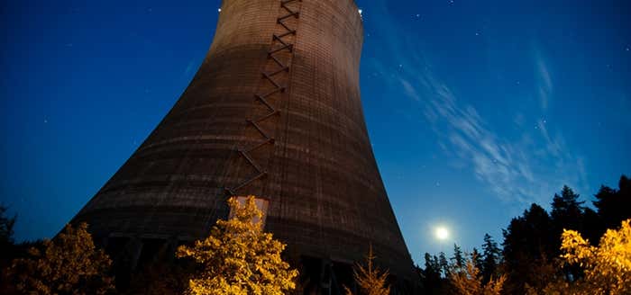Photo of Satsop Nuclear Plant