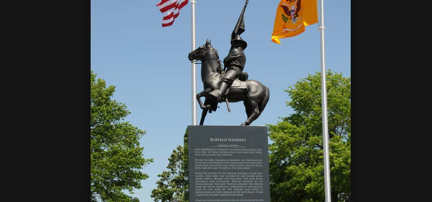 Photo of 10th Cavalry Buffalo Soldiers Memorial