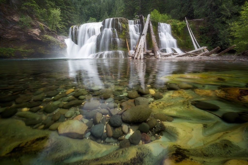 Lower Lewis River Falls