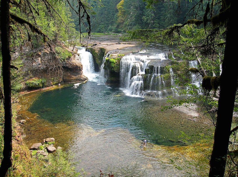 Lower Lewis River Falls